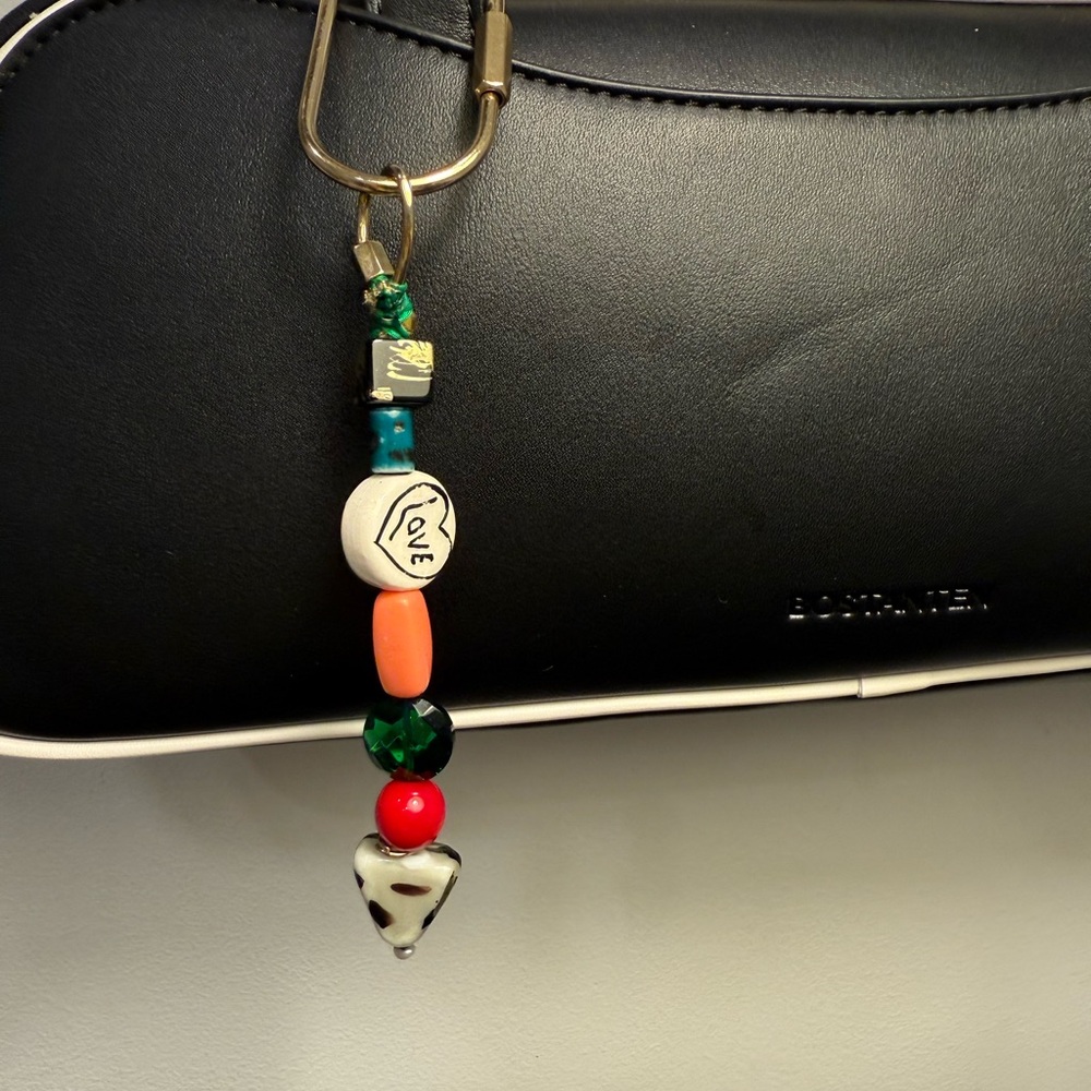 Colorful Beaded Keychain - Picture 3 of 6